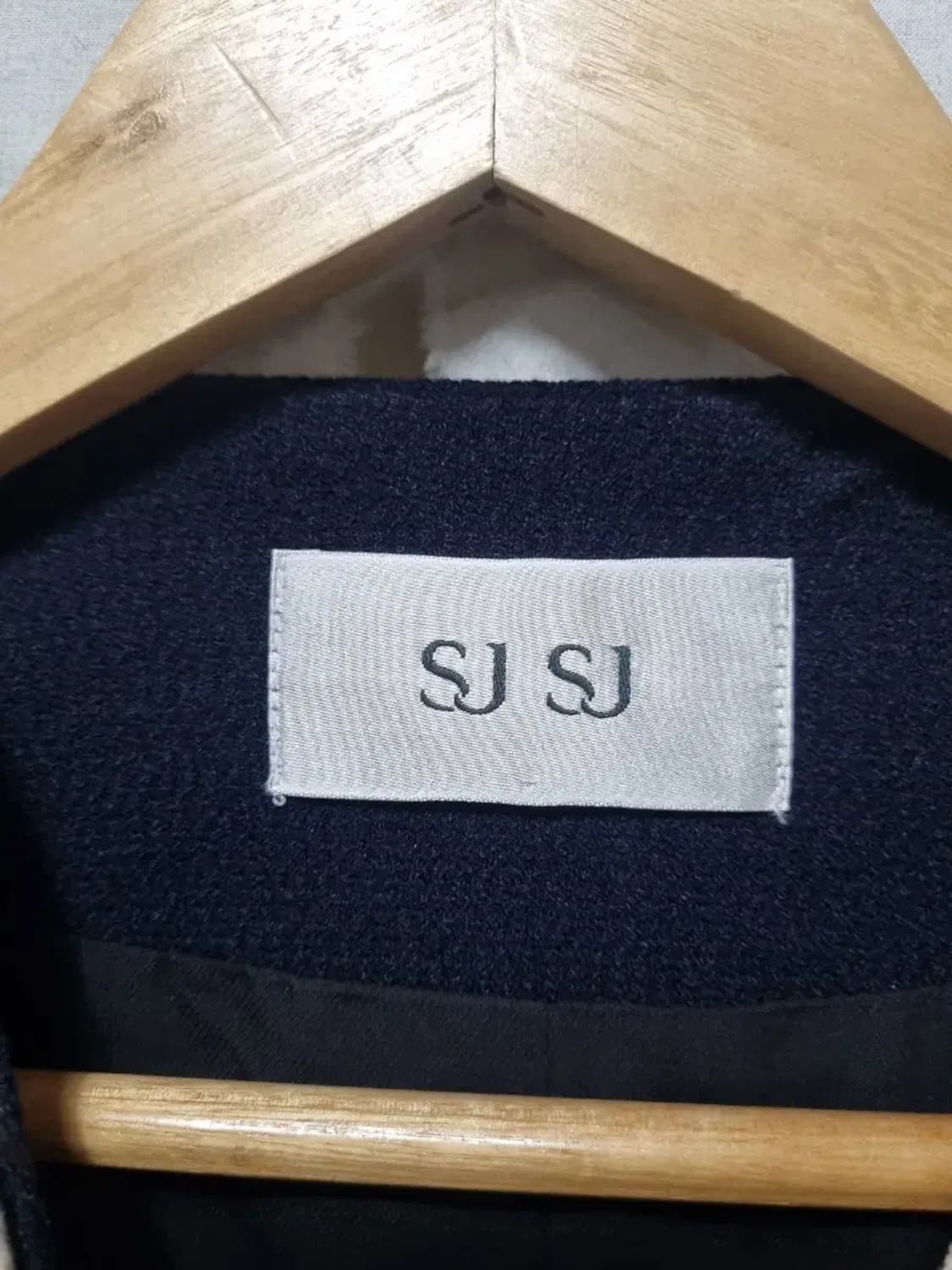 SJ SJ 네이비 배색 가디건 자켓 S 상품이미지4