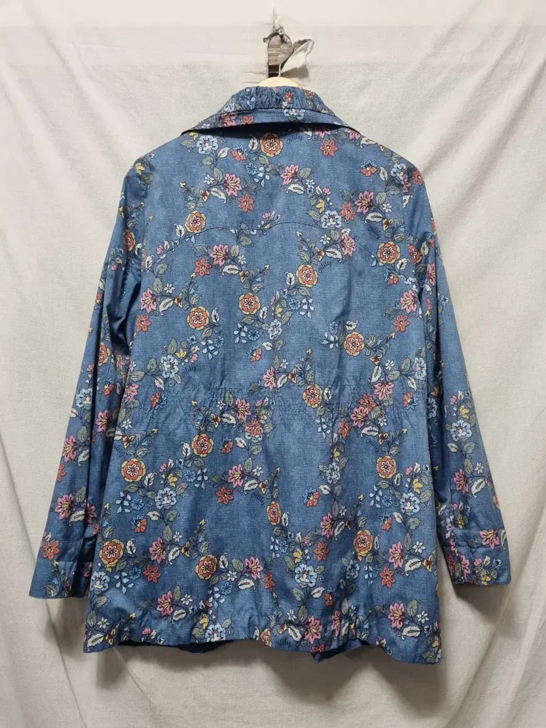 오일릴리 패턴 미디 바람막이 자켓 42 상품이미지3