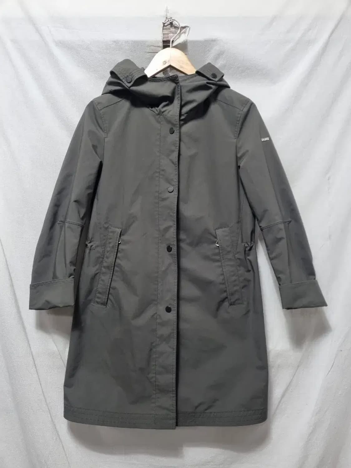 DUNO 카키 후드 롱 바람막이 자켓 42 상품이미지1