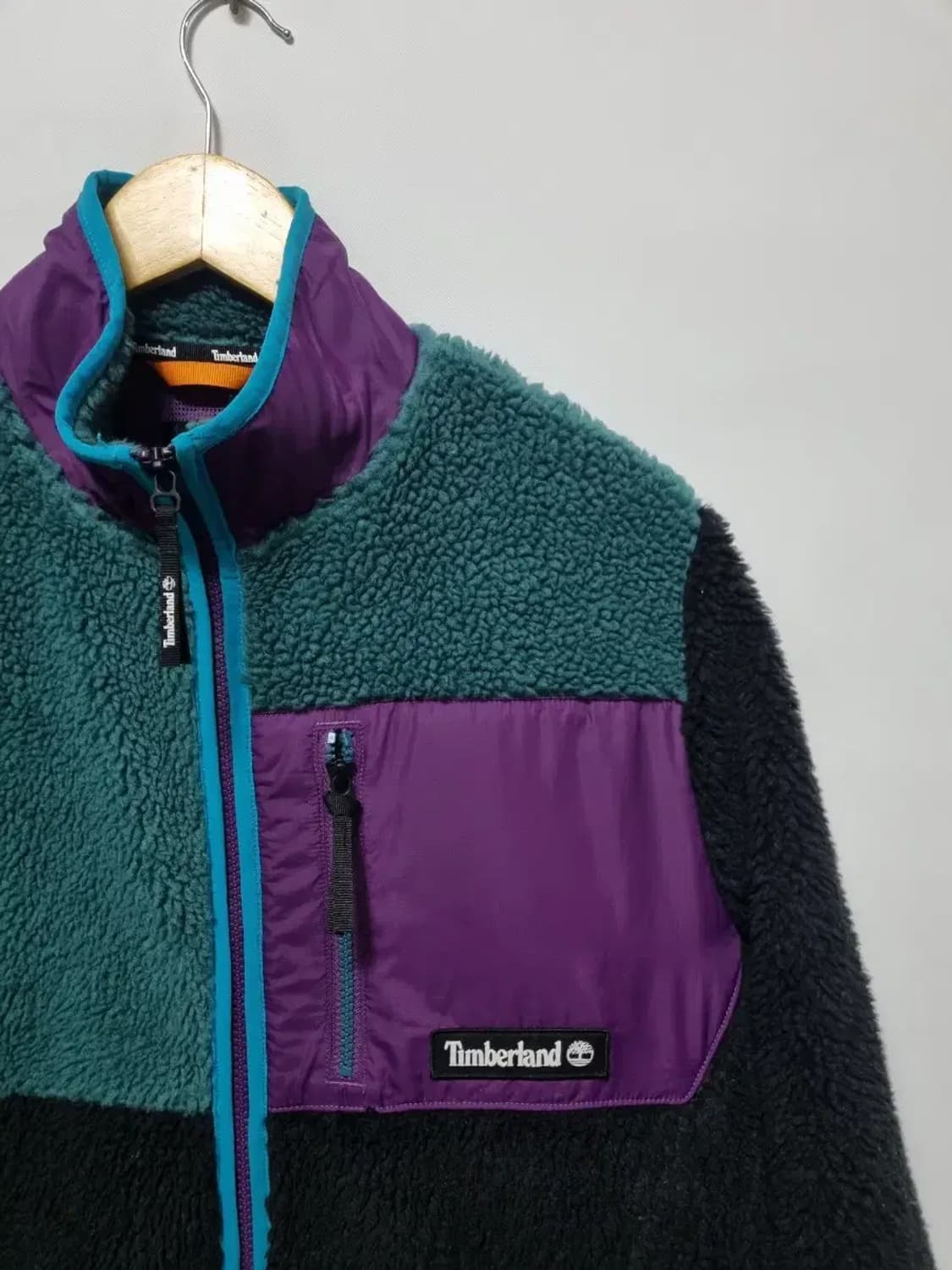 팀버랜드 컬러 블록 플리스 자켓 M 상품이미지3