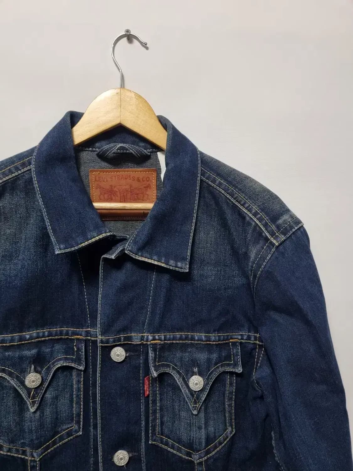 리바이스 데님 청자켓 데님 자켓 L 상품이미지3