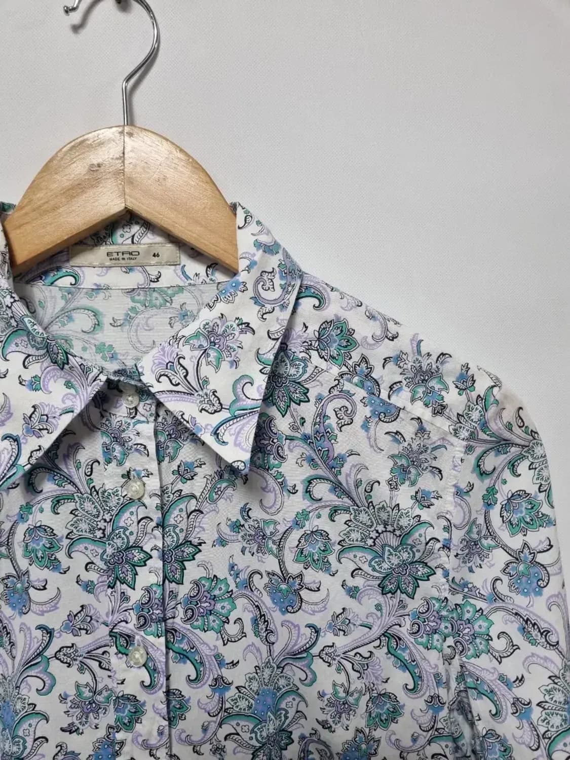 에트로 패턴 셔츠 블라우스 90 상품이미지3