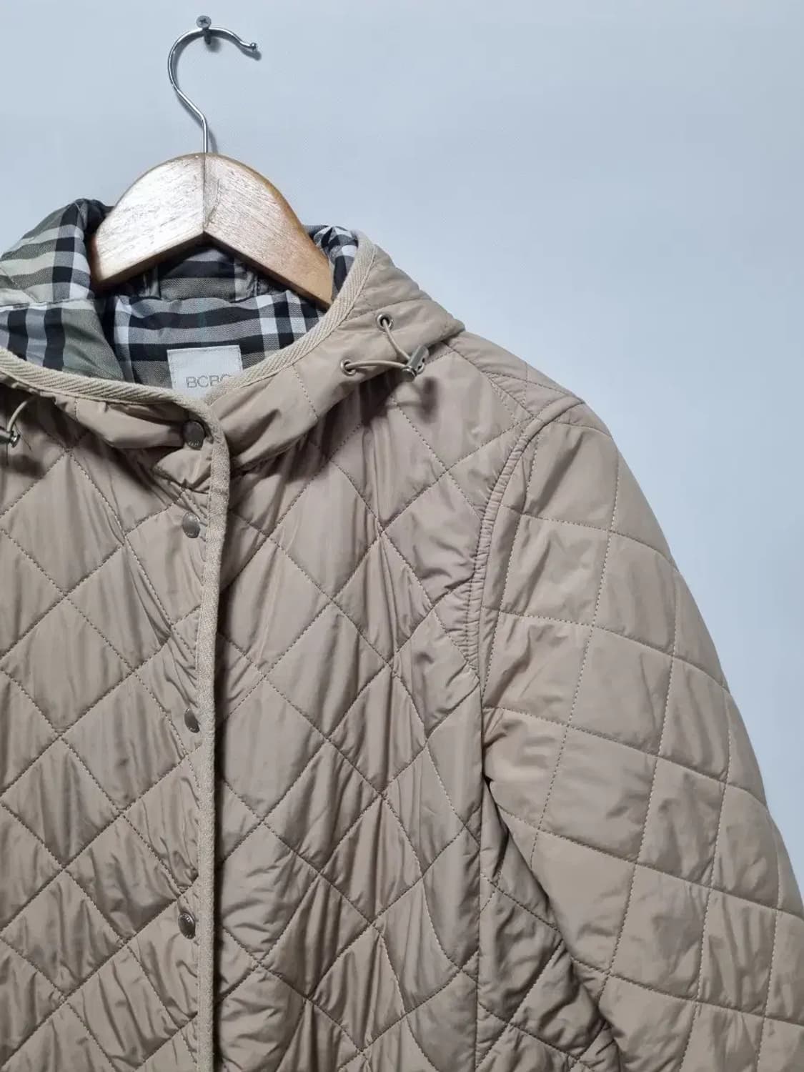 BCBG 퀼팅 후드 코트 점퍼 85 상품이미지3