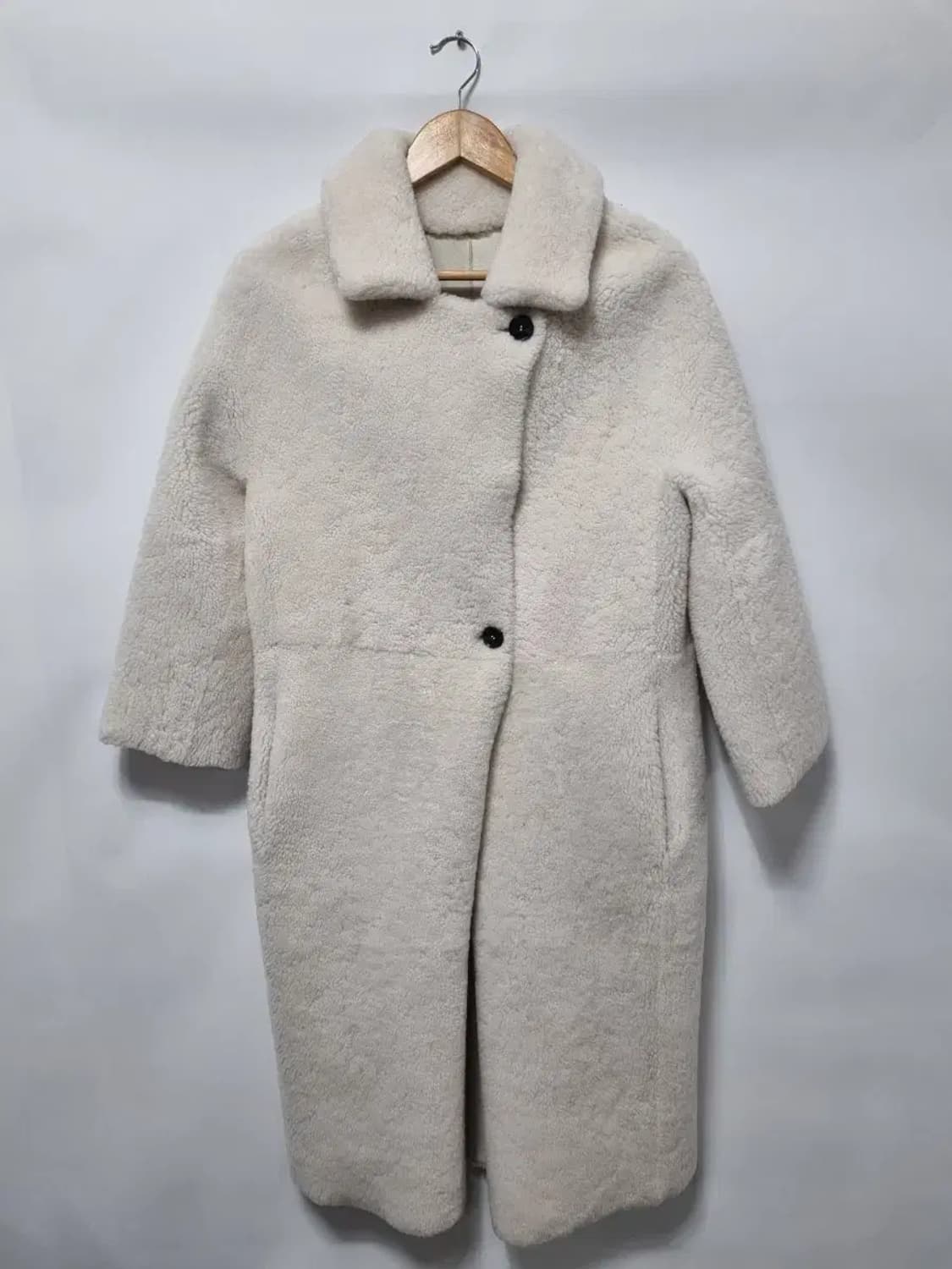 마쥬 무스탕 양모 양면 코트 자켓 36 상품이미지4