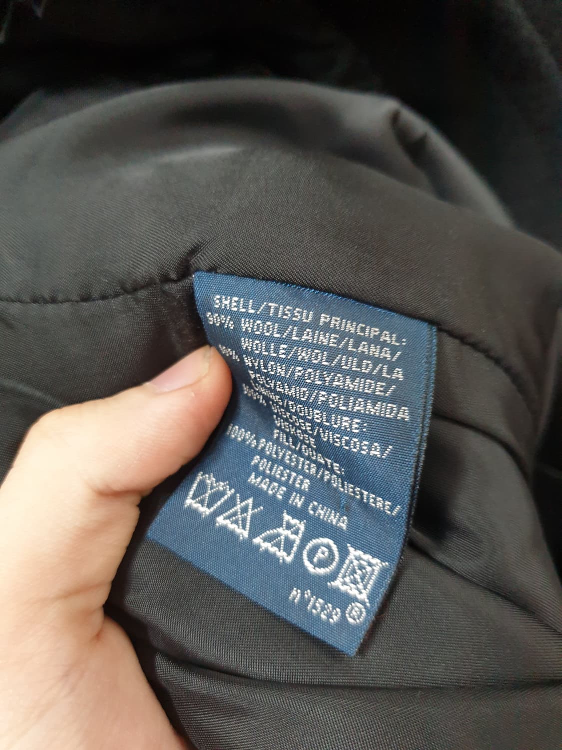 폴로 랄프로렌 더블 코트 M 상품이미지5