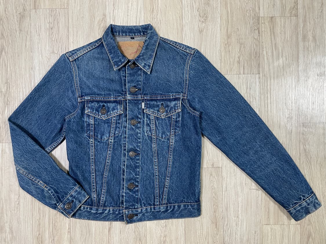 44~55) 60's 복각 오어슬로우 여성 타입3 워싱 데님자켓(일본제) 상품이미지1