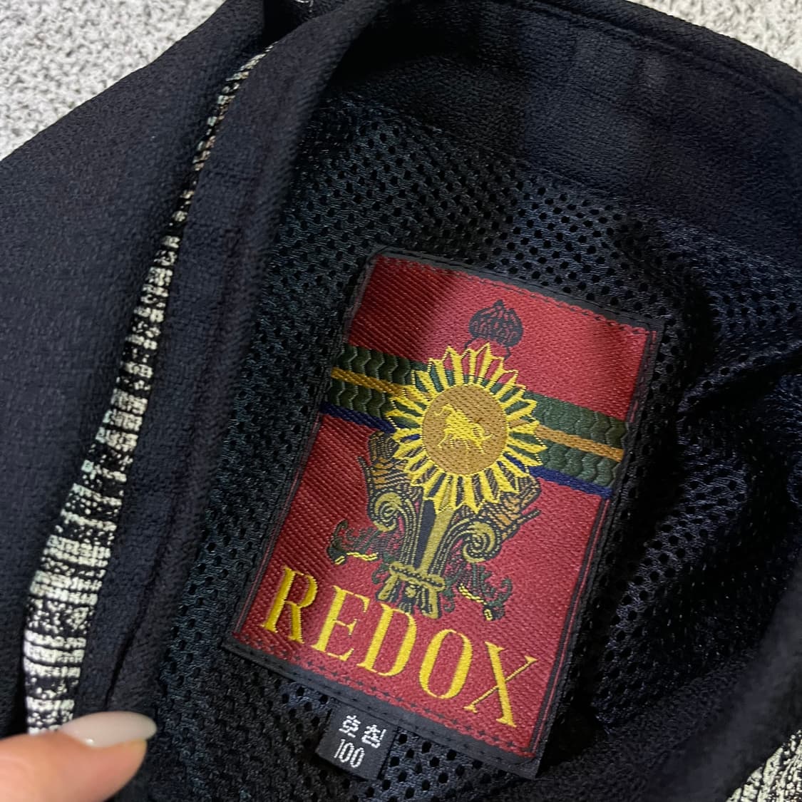 레드옥스 로고 써머 블루종 자켓 상품이미지4