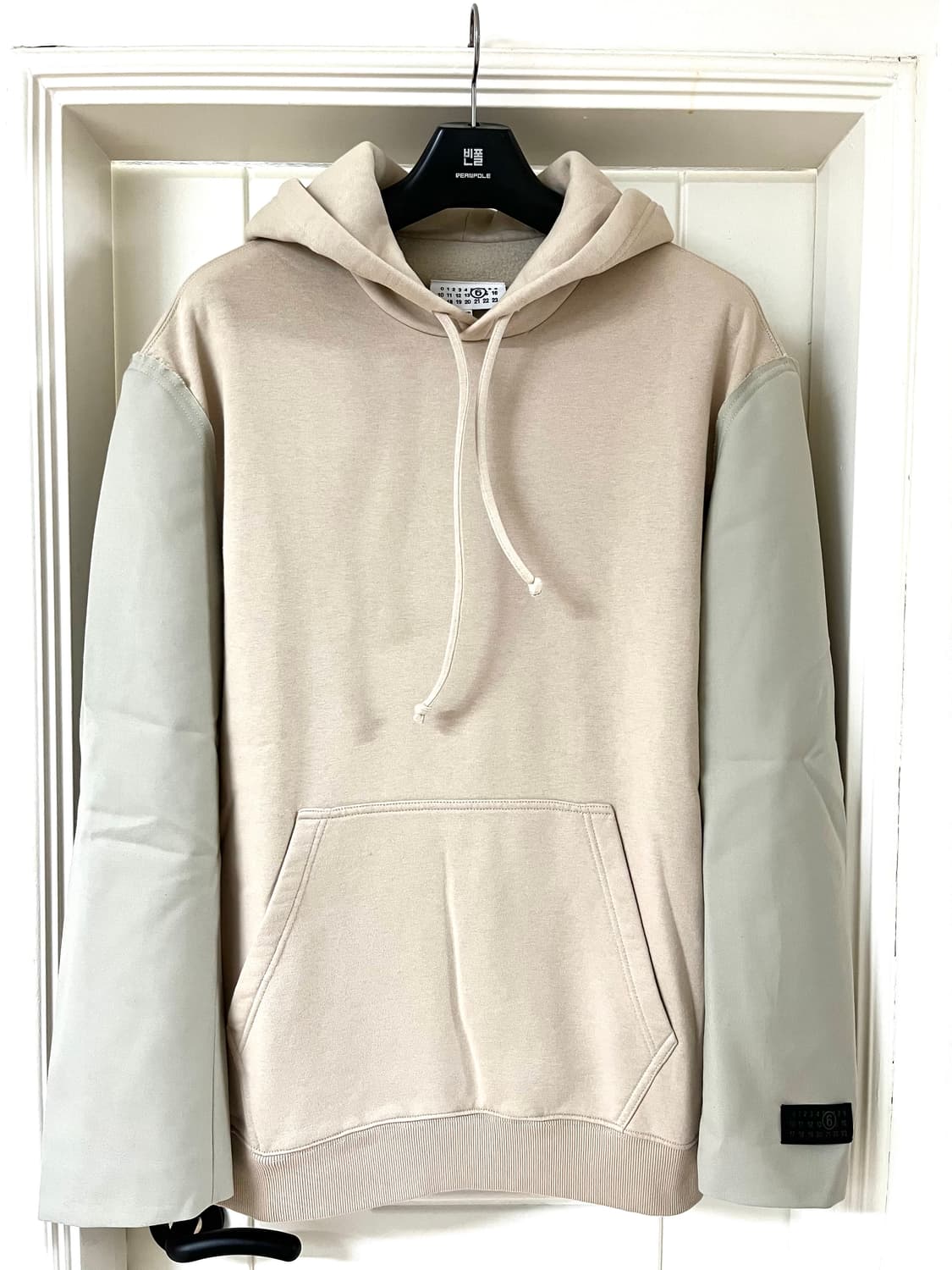 @새상품@ 마르지엘라 mm6 후드 자켓 롱 슬리브리스 오버사이즈 상품이미지1