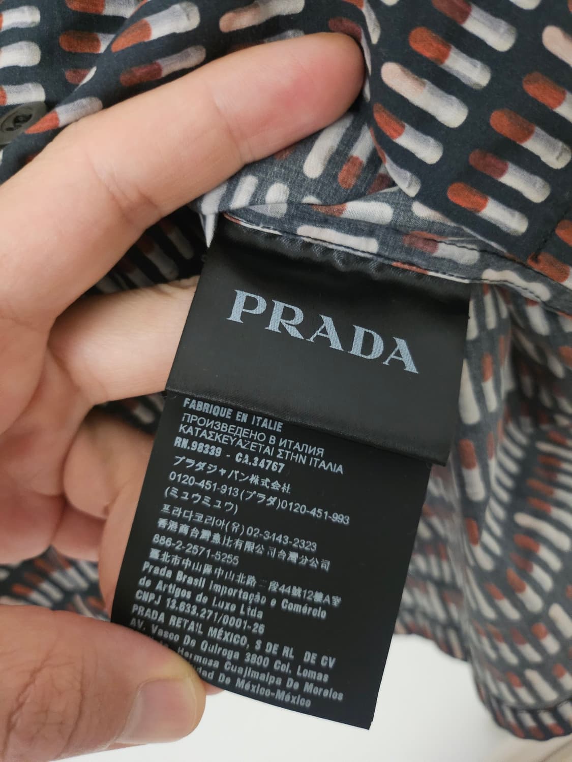 프라다 Prada 셔츠
 상품이미지7