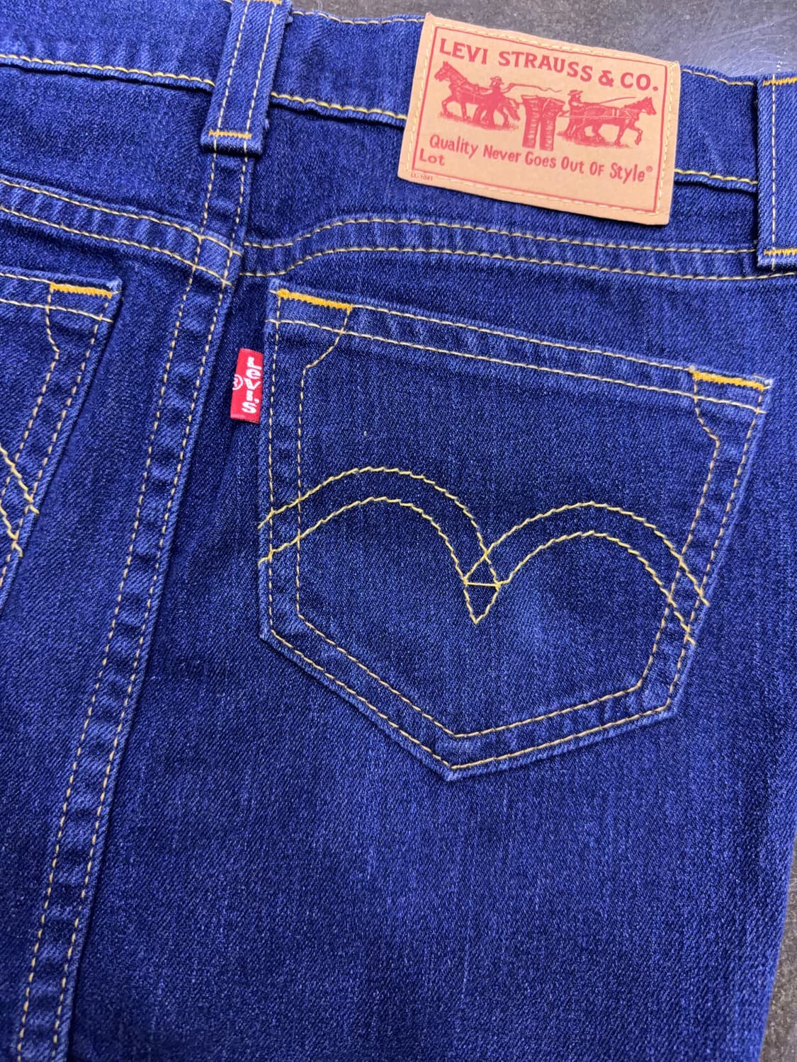 리바이스 타입원 00's 데님 미니 스커트 XS 상품이미지4