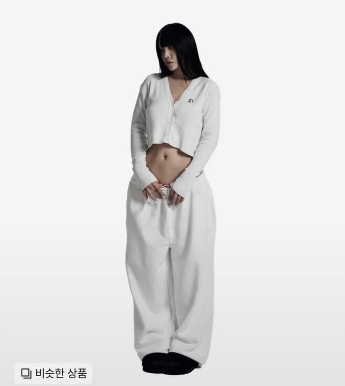 오도어 몰리조거 화이트 2사이즈 상품이미지1