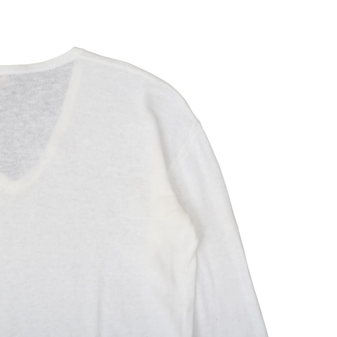 폴로 랄프로렌 화이트 린넨 코튼 브이넥 니트 상품이미지6