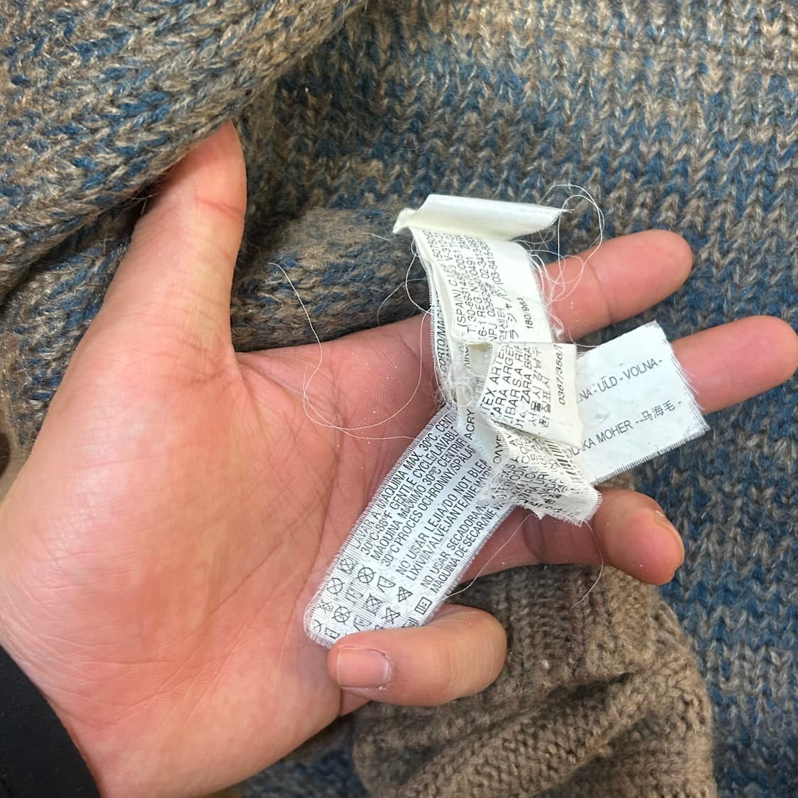 [ZARA] 자라 맨 숄카라 가디건 (38/100사이즈) 상품이미지5