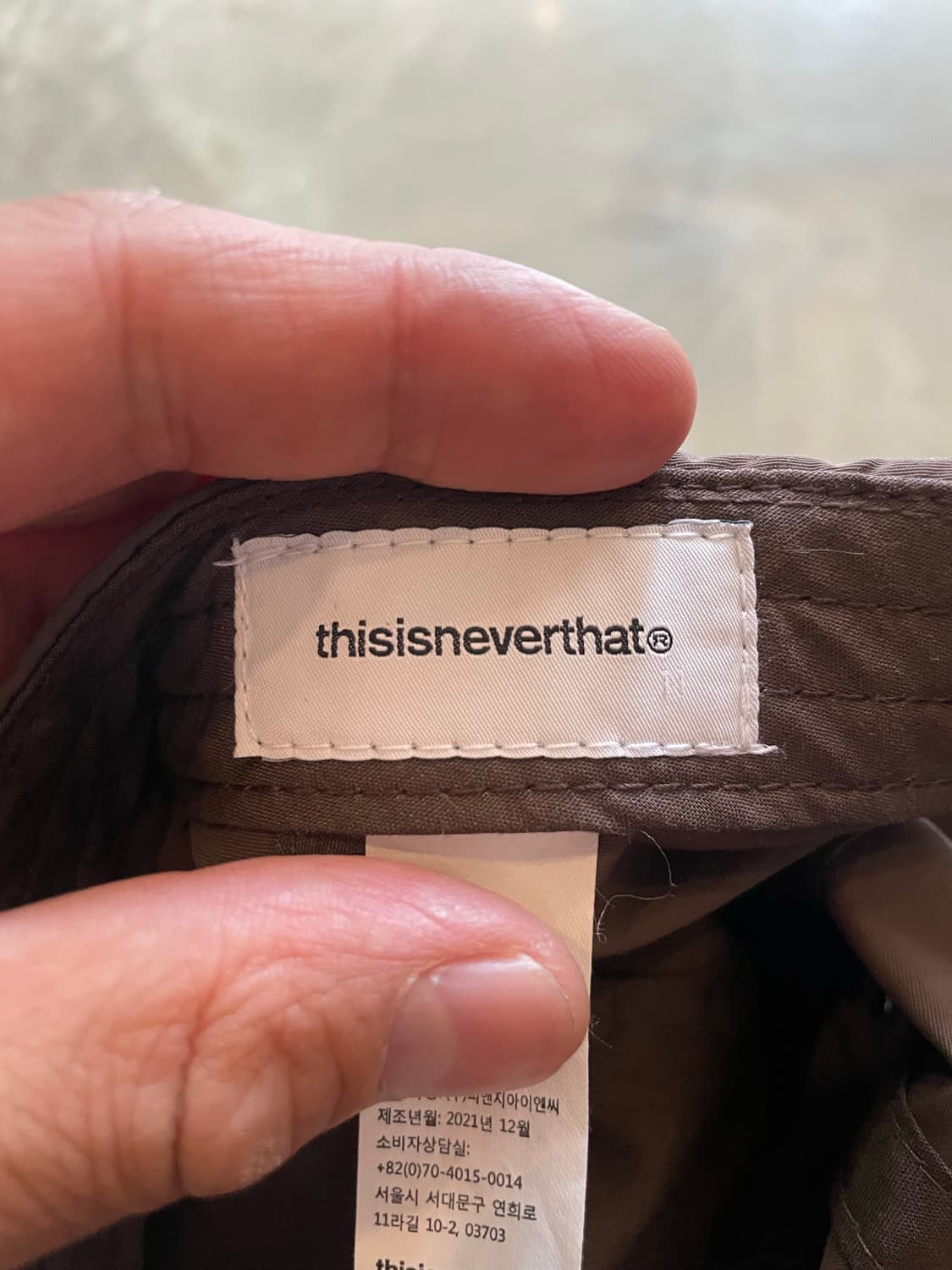 Thisisneverthat 나일론 캡 상품이미지7