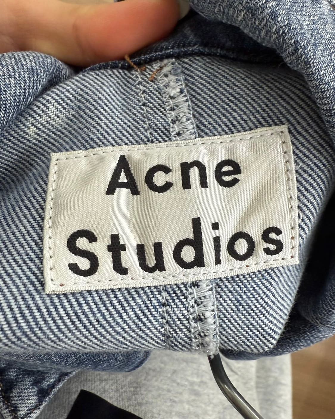 아크네 스튜디오 데님 포켓 셔츠 원피스 상품이미지7