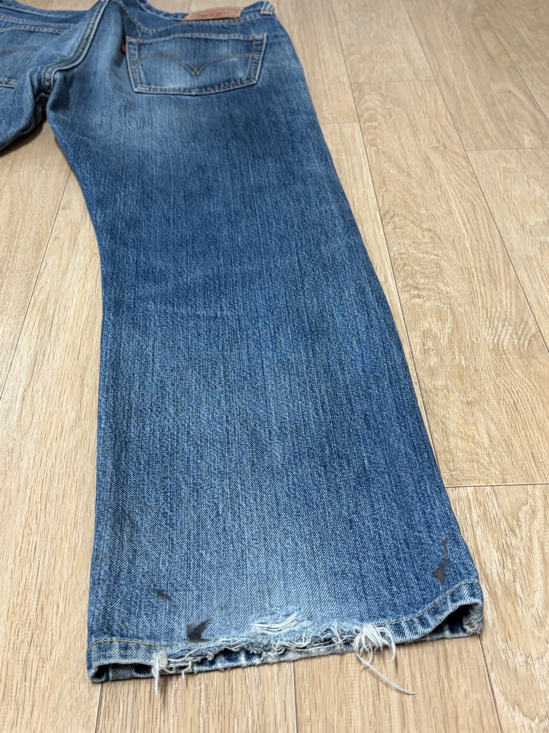 리바이스 501 빈티지 페이딩 연청 상품이미지7