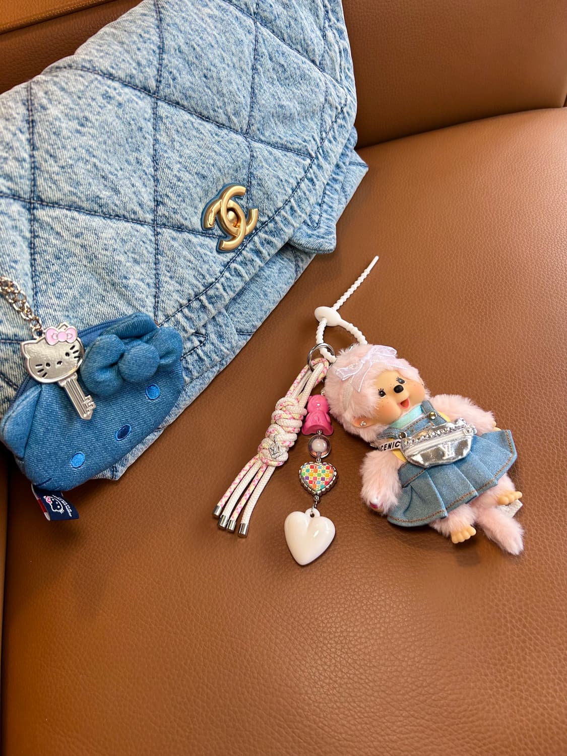 (76)정품몬치치💖심쿵템 커스텀키링 상품이미지7