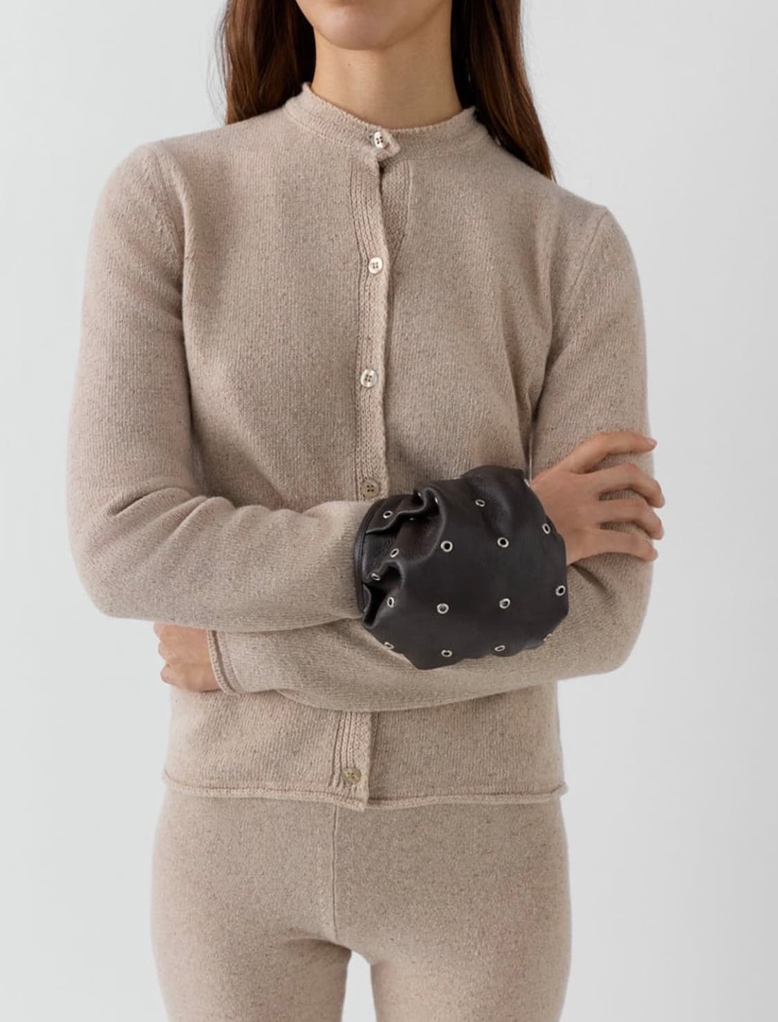 F/ 기마구아스 Pulsera 아일릿 백 브라윤 상품이미지1