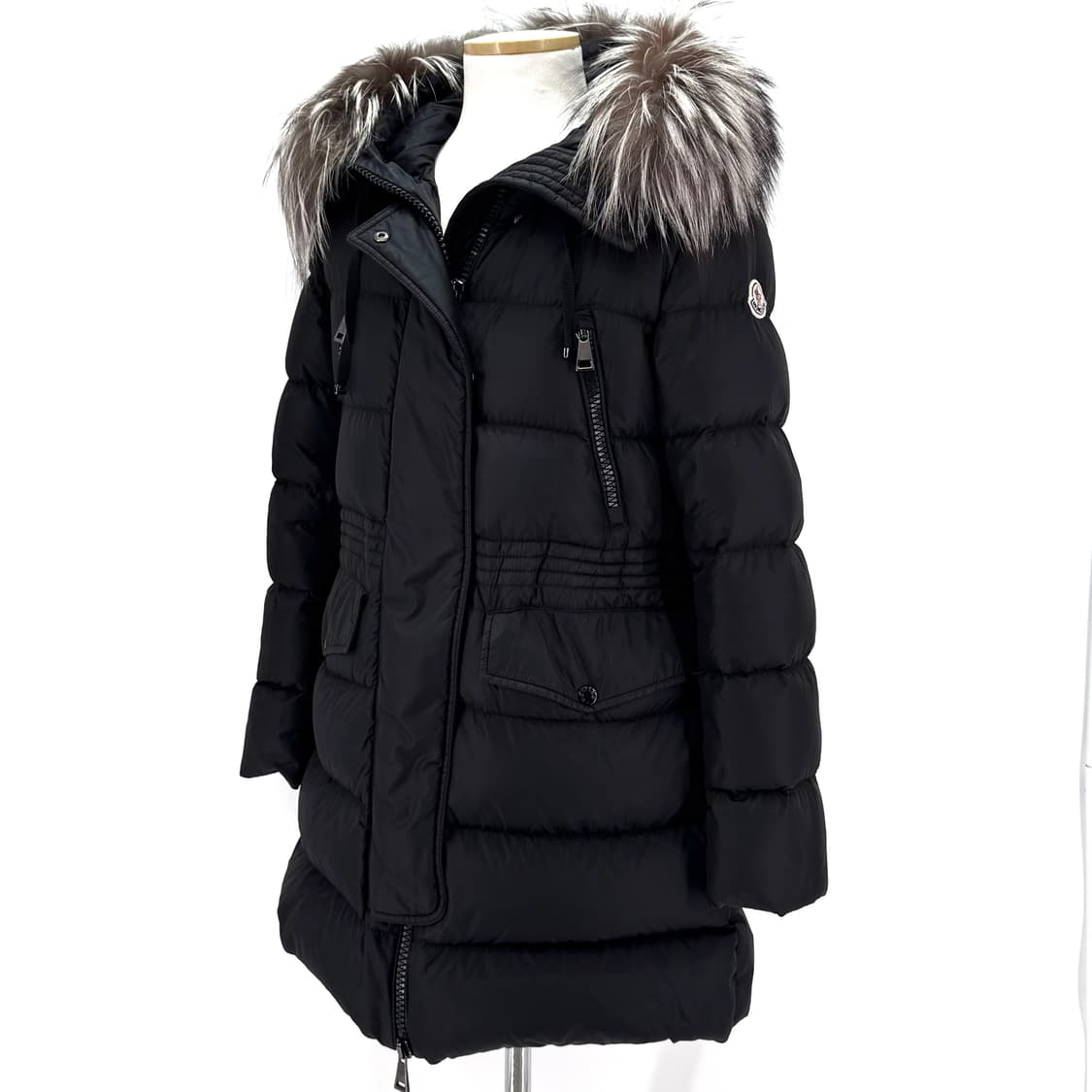 [1사이즈] 몽클레어 아프로티 여성 롱 패딩 블랙 상품이미지6