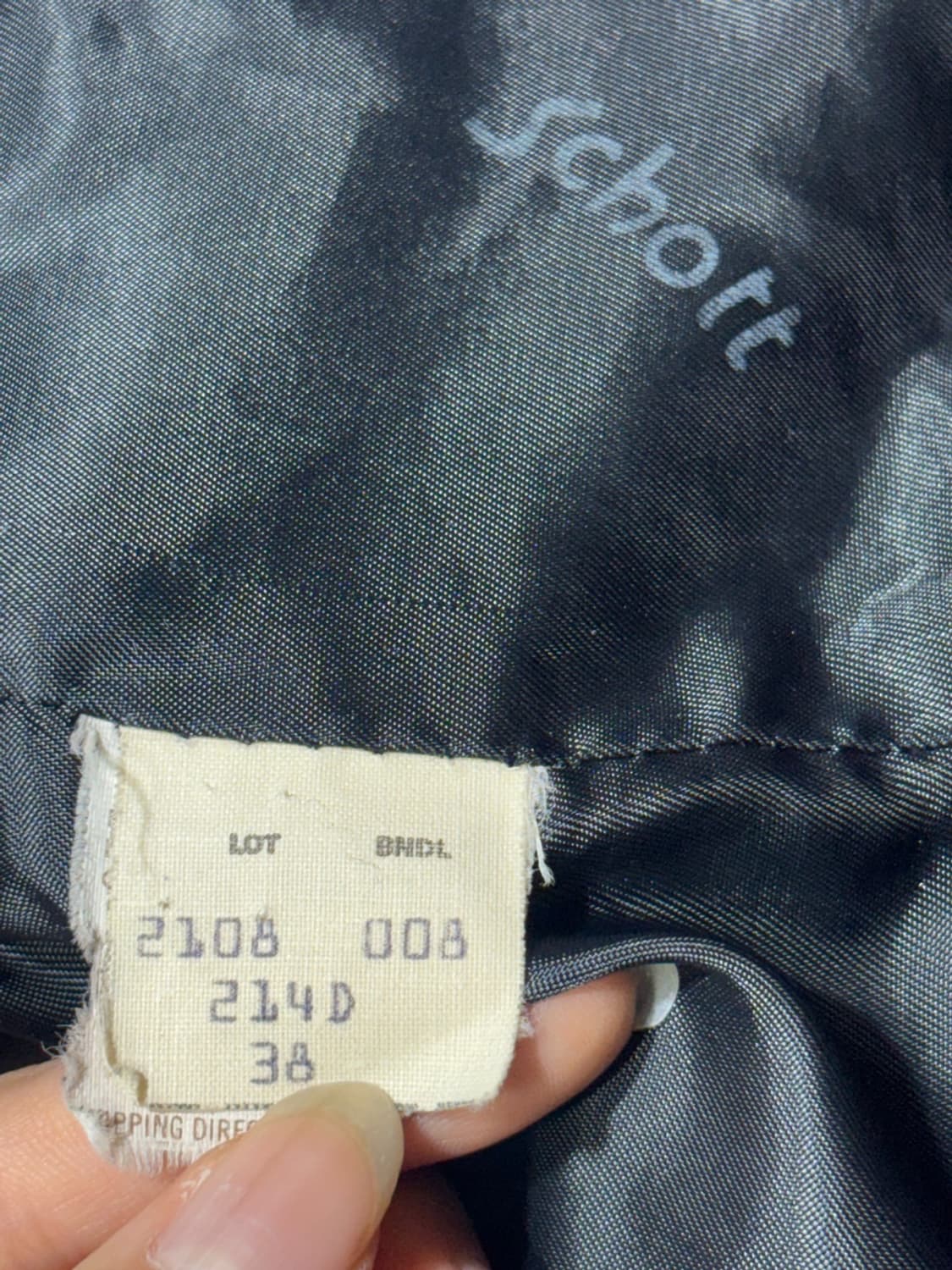 schott 구스다운 가죽패딩 상품이미지10