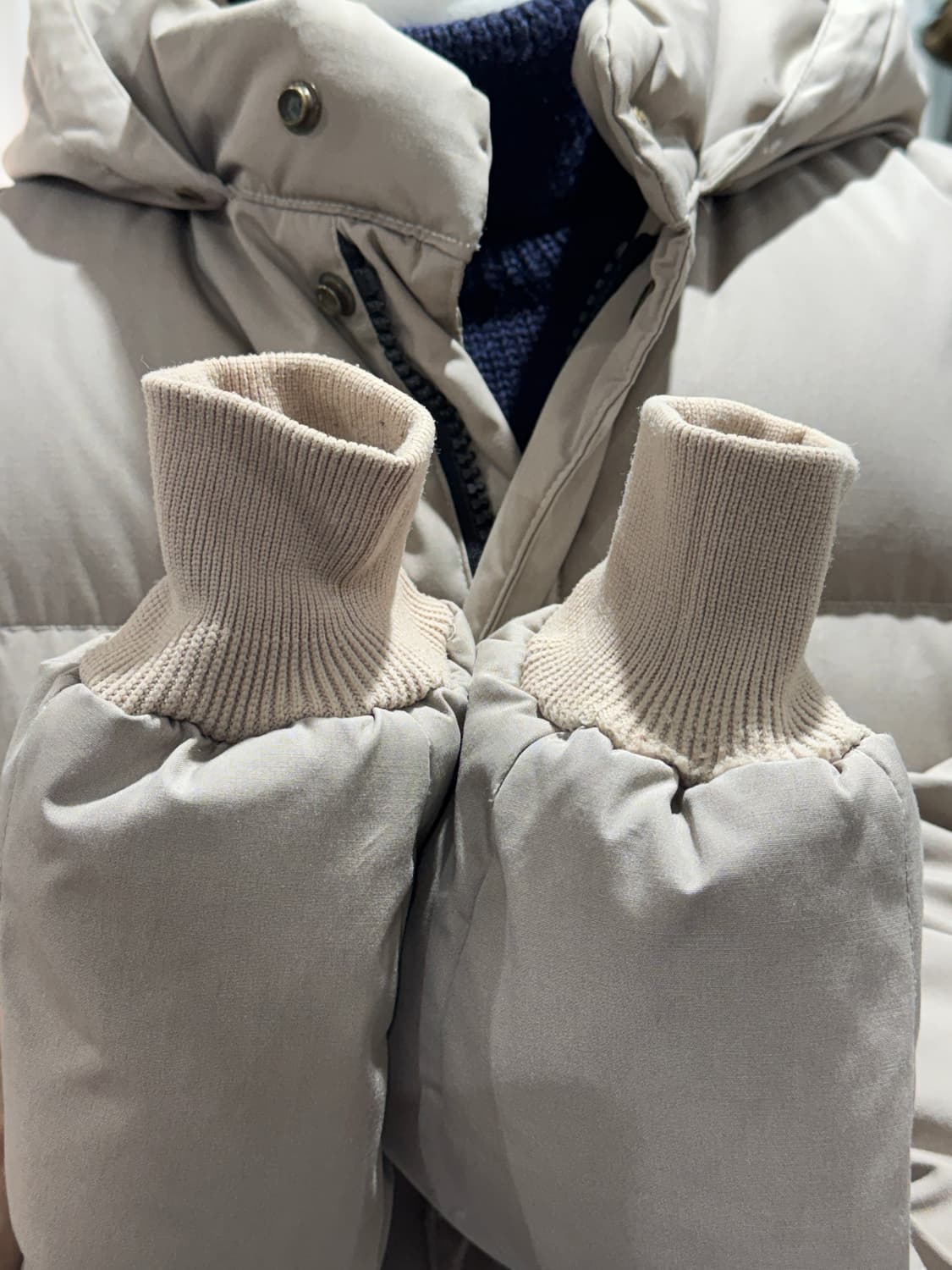 80s 에디바우어 카라코람 다운 파카 (XL) 상품이미지5