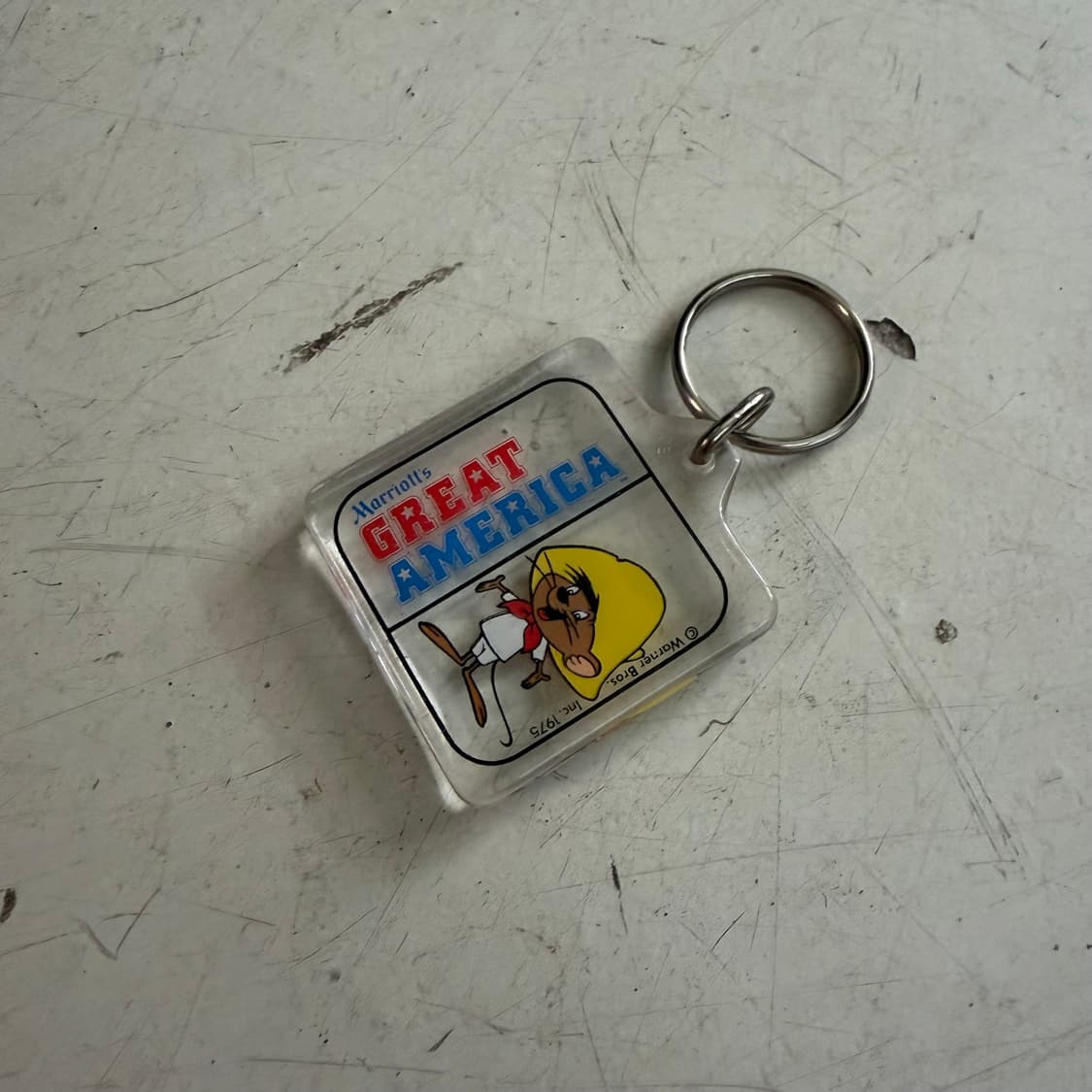 80s-90s USA OG 빈티지 아크릴 키링 OS 상품이미지2