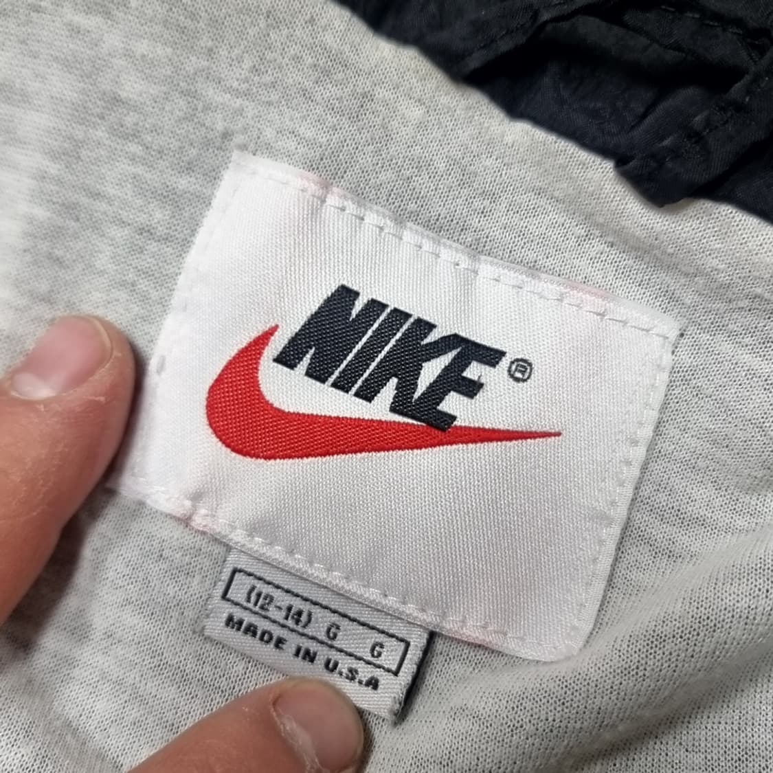 USA 메이드 80s 나이키 블랙 오렌지 웜업(100) 상품이미지3