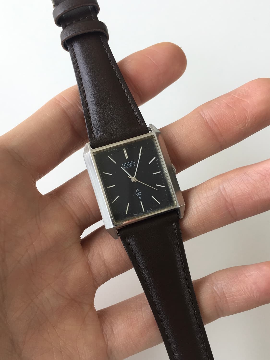 70s seiko chariot navy dial quartz 상품이미지5