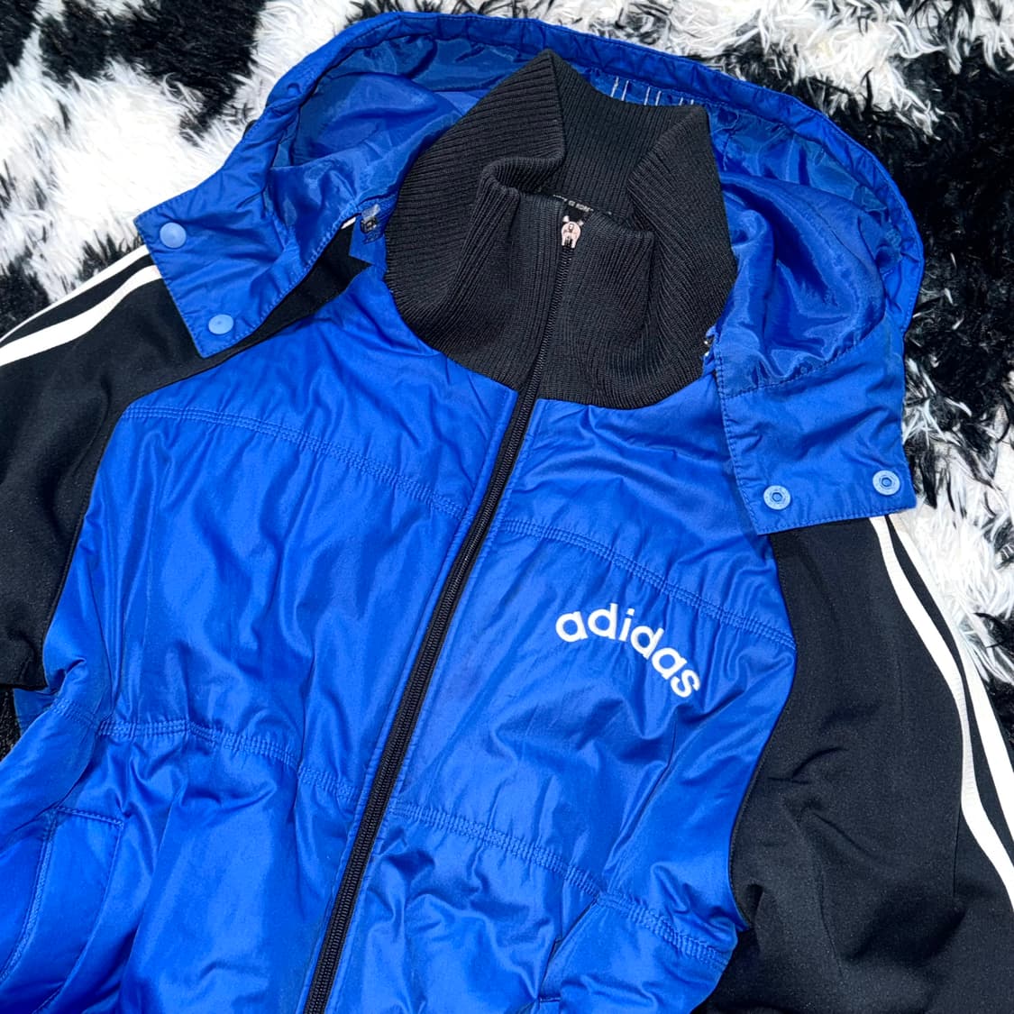 ADIDAS 90s 후드 패딩 져지 자켓 상품이미지2