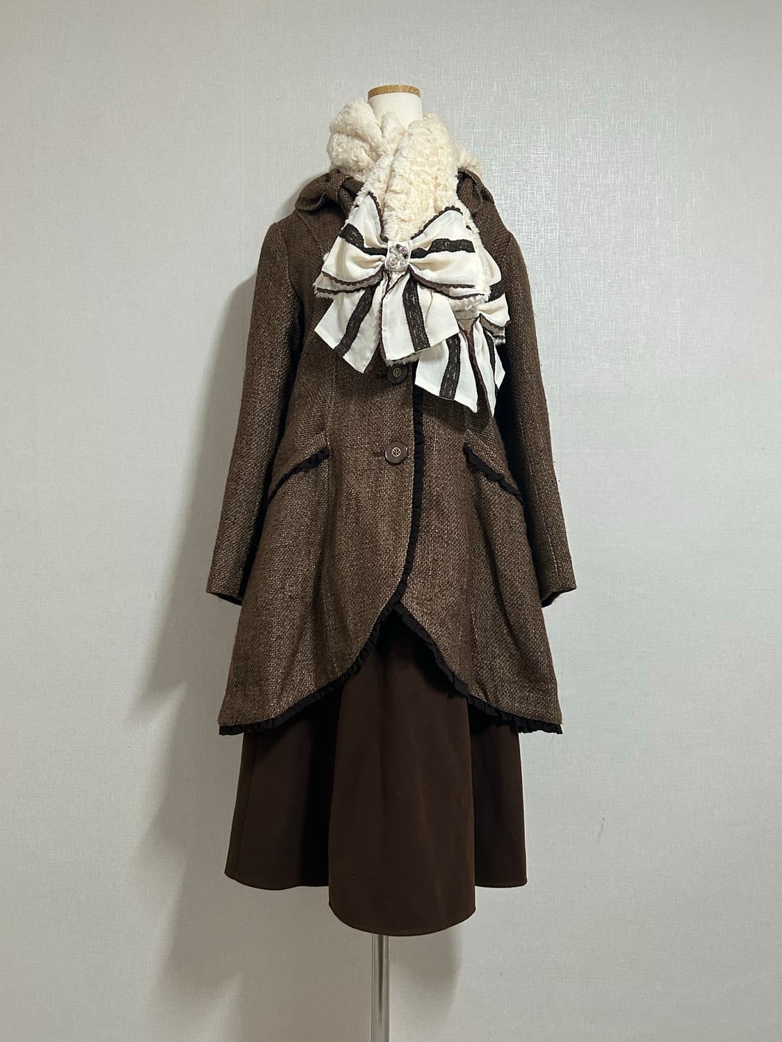 니혼진 하구미깔 모리걸 브라운 엑시즈팜 코디세트 상품이미지1