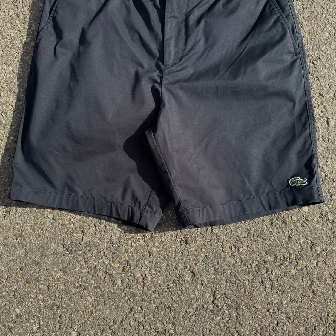라코스테 로고 코튼 반바지 상품이미지4