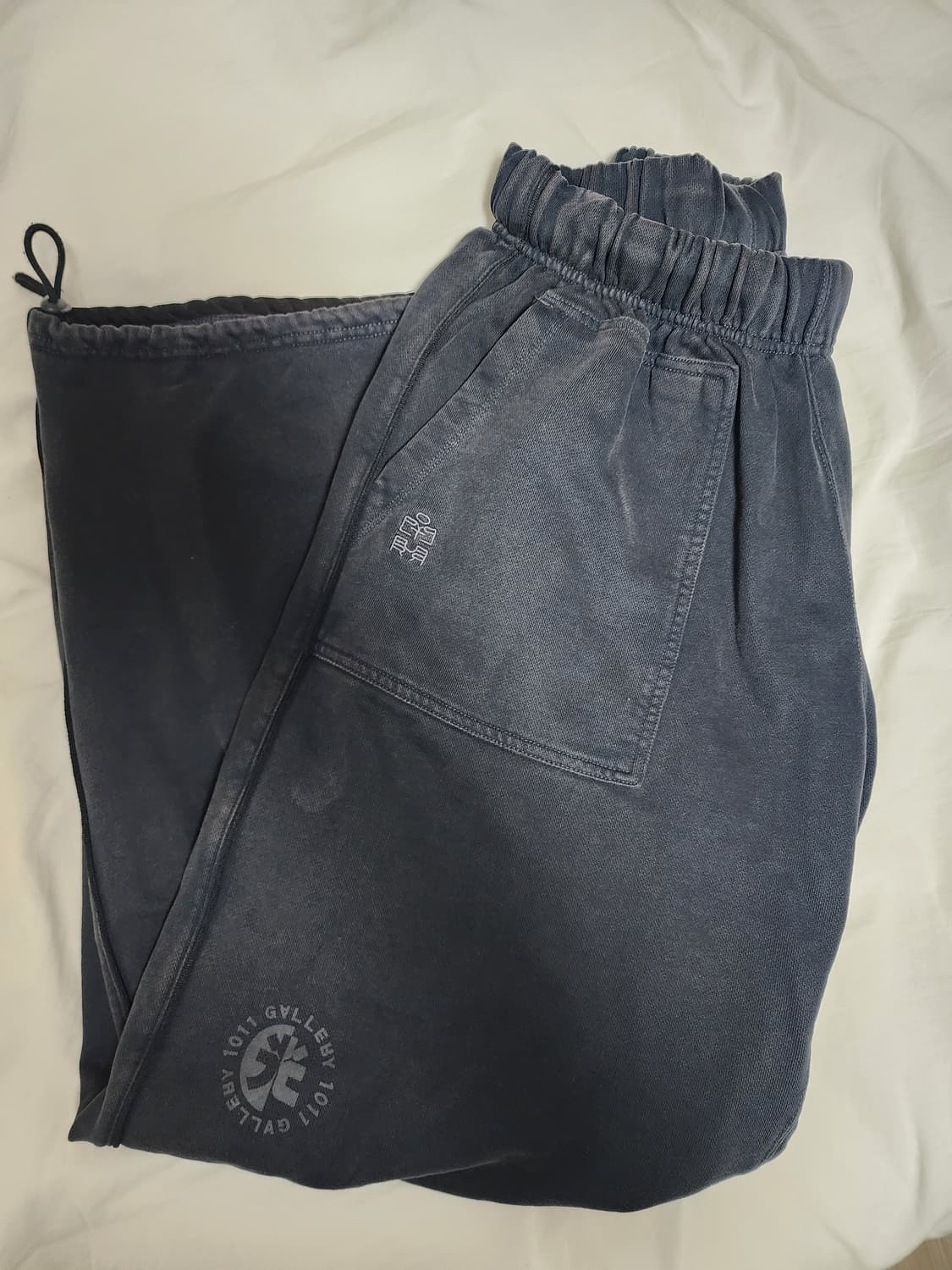 [1] 폴리테루 퍼티그 스웻 팬츠 다크 퍼플 네이비 상품이미지2