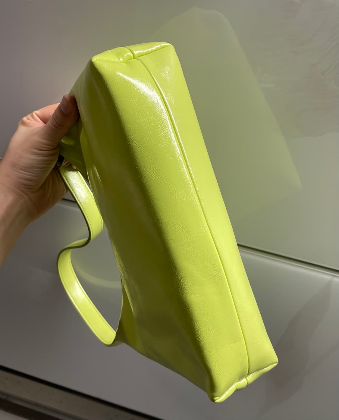 스탠드오일 Plump bag 플럼백 라임 상품이미지7