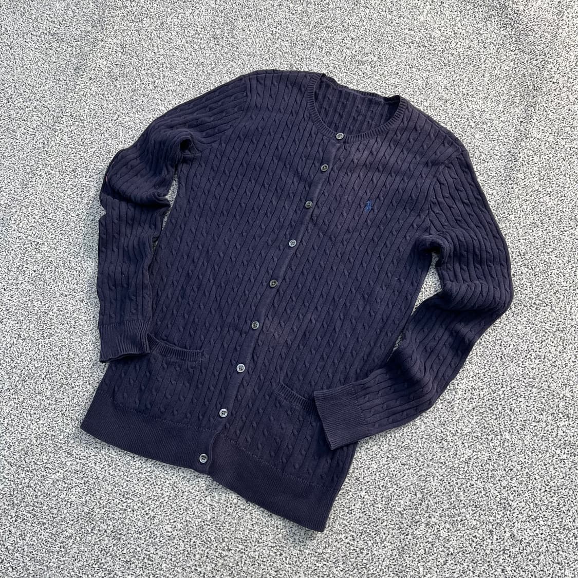 실측확인 폴로랄프로렌 여성 케이블 가디건 0320M 상품이미지1