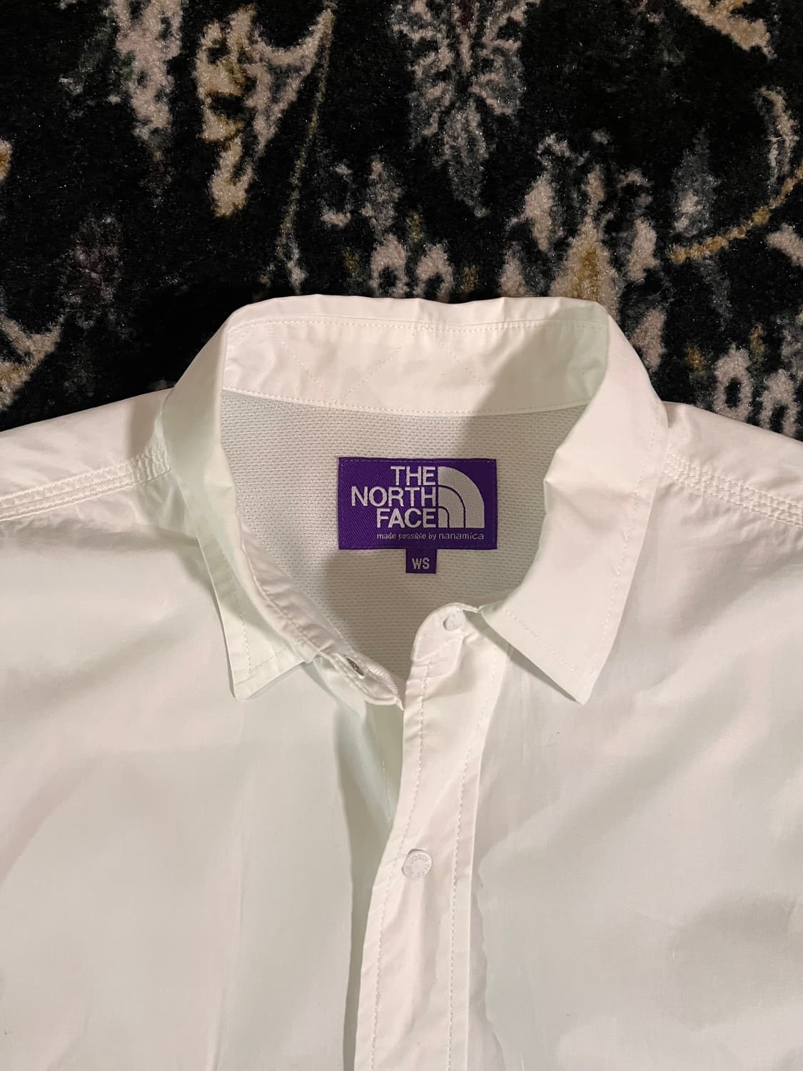 The NorthFace Purple label  노스페이스 화이트셔츠 상품이미지2