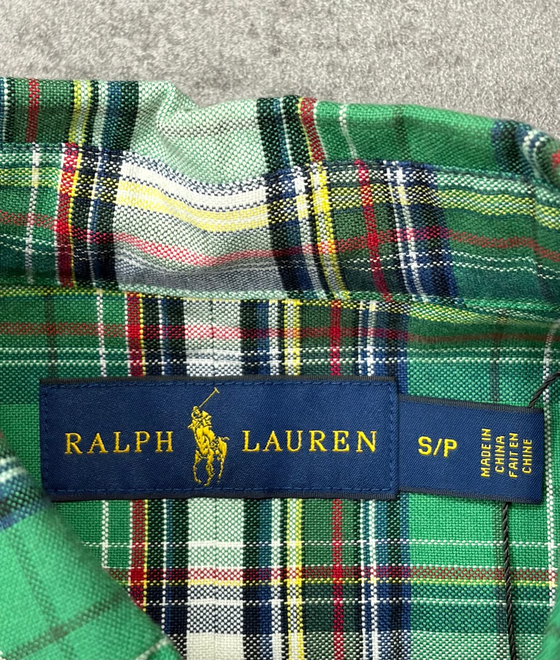 폴로 랄프로렌 헤비코튼 체크셔츠 상품이미지6