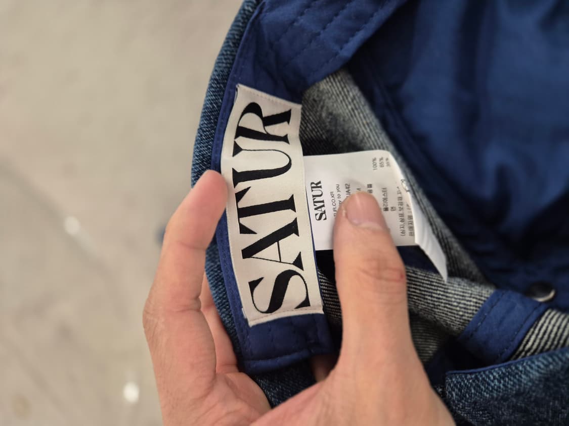 세터 데님 볼캡 M 상품이미지6