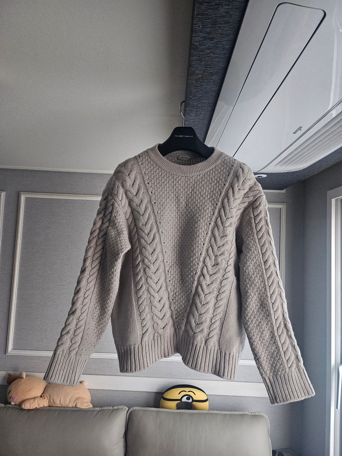 [거의 새것] 시스템옴므 니트 스웨터 티셔츠 100 상품이미지1