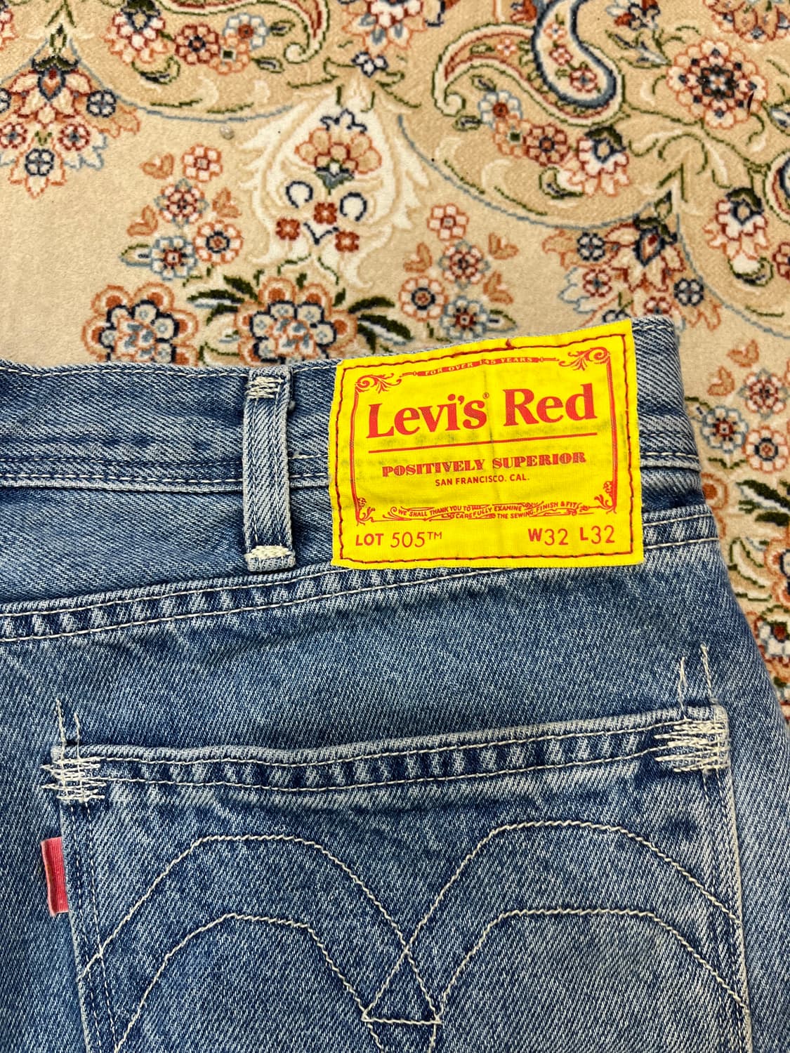 리바이스 레드탭 LOT505 데님팬츠 상품이미지6