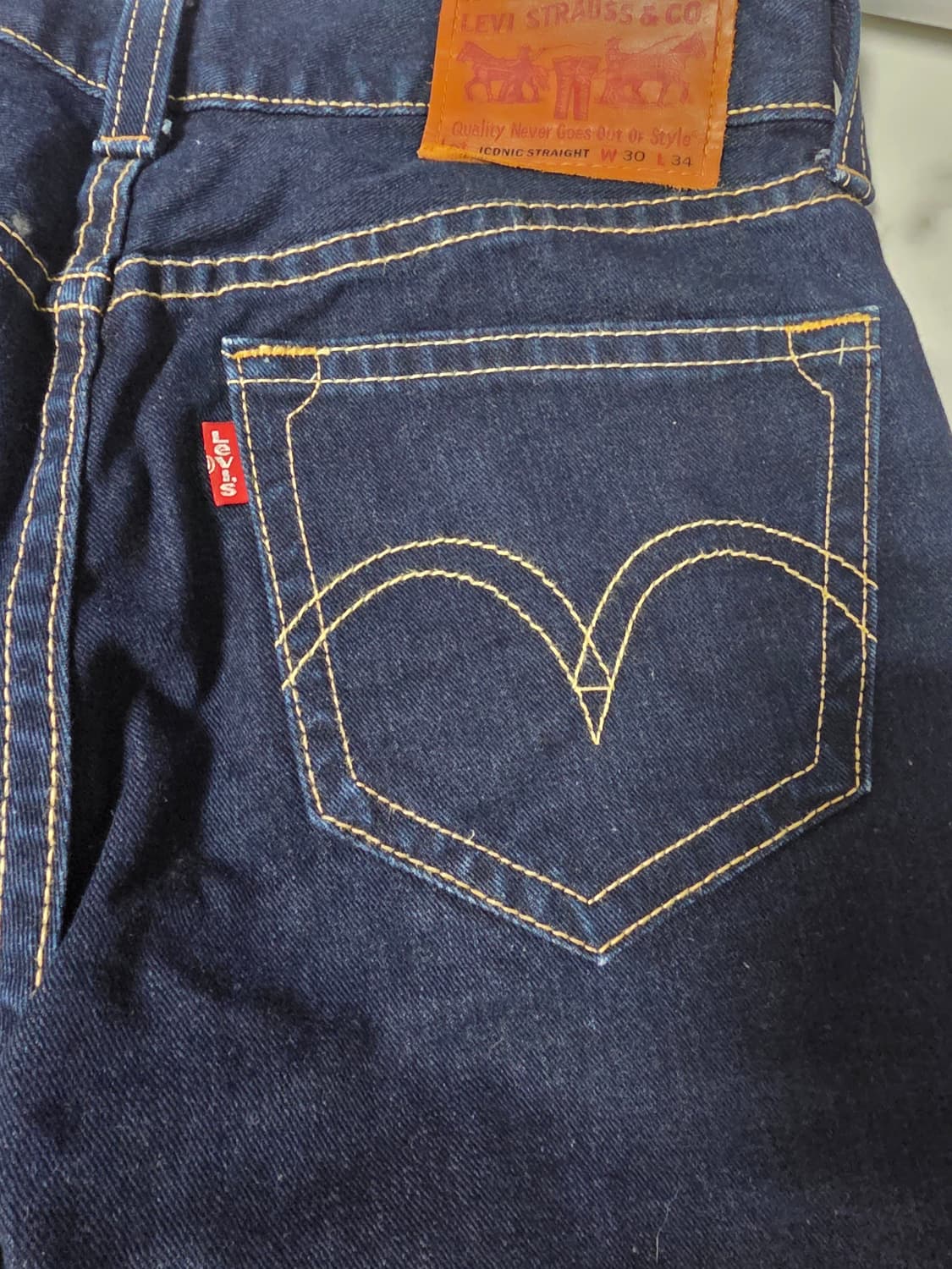 Levi’s Type 1 Iconic Straight Denim 상품이미지4