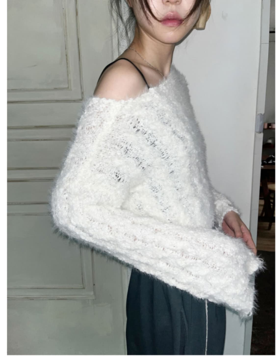 김아홉 생크림 니트 상품이미지1