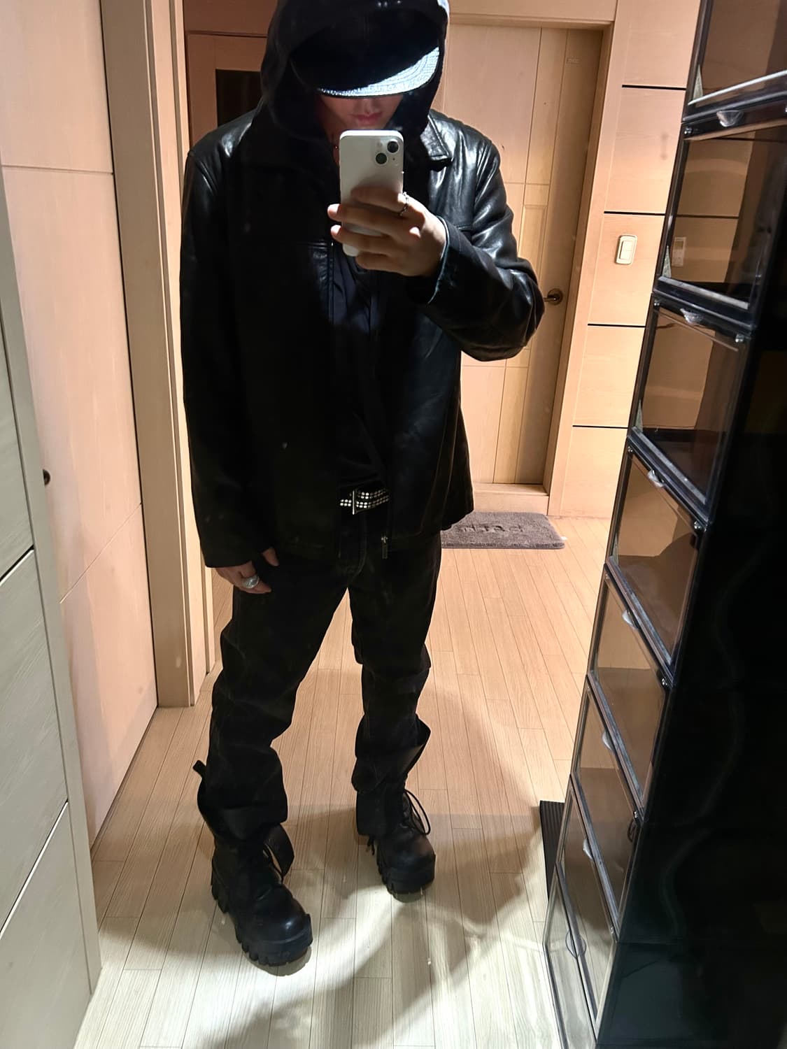 1996 Metal Black Straight Fit Pants 상품이미지4