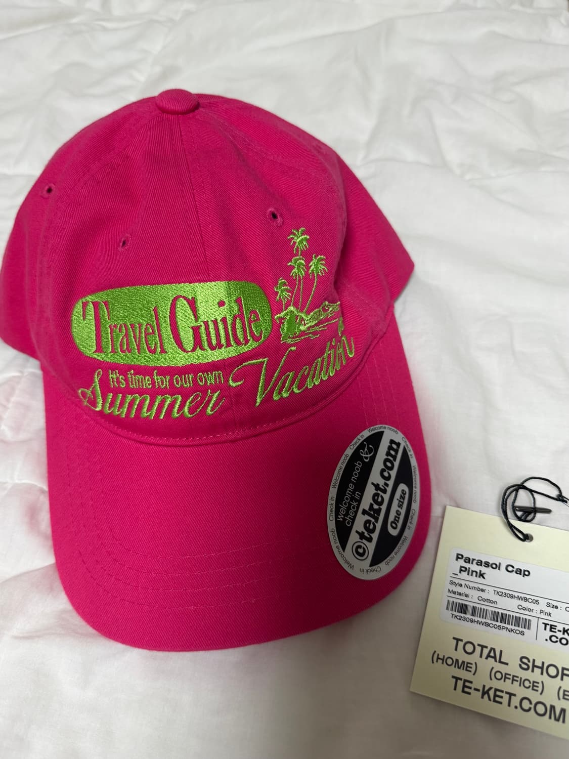 테켓 볼캡 상품이미지1