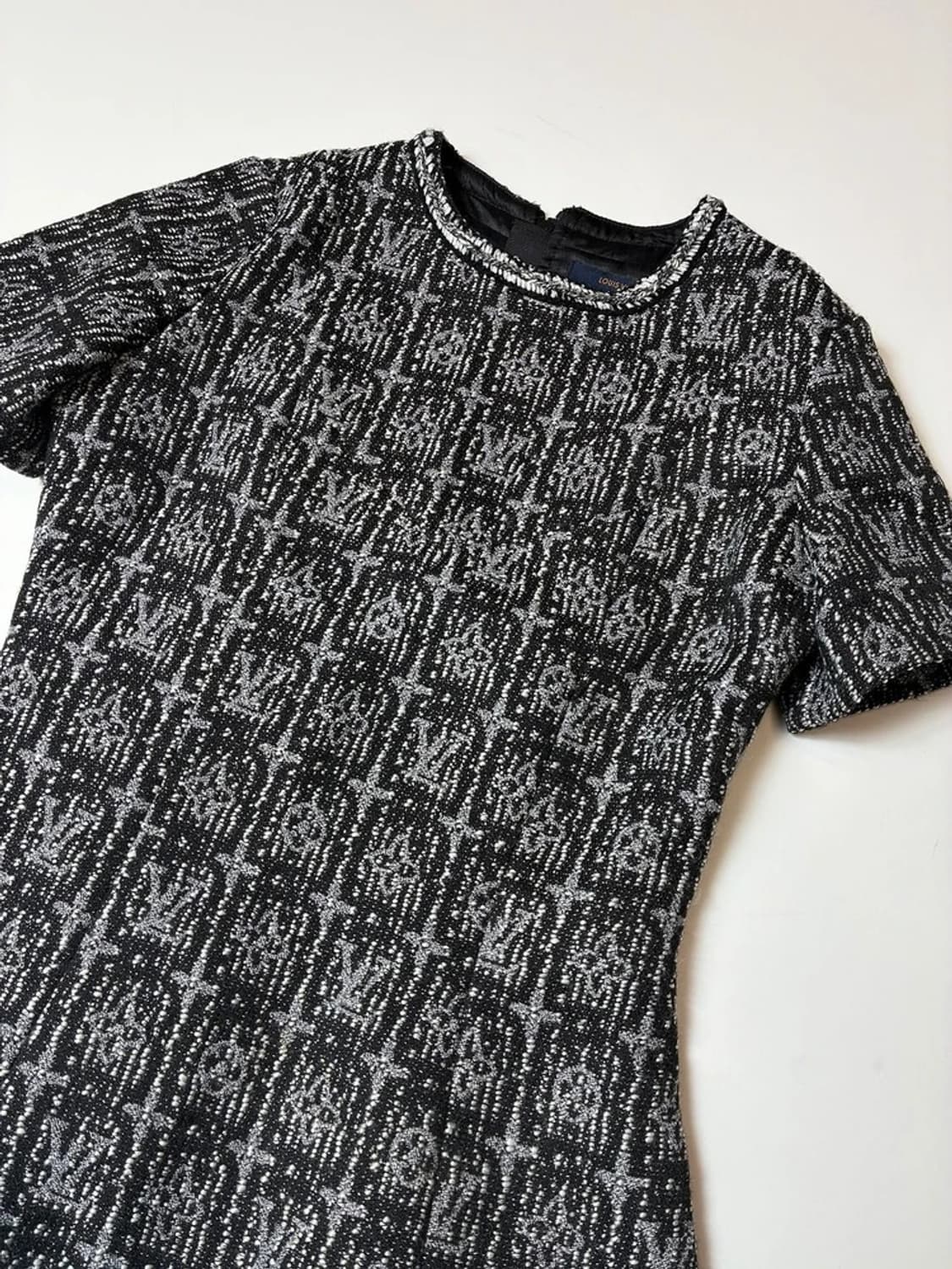 루이비통LouisVuitton21ss메탈릭 트위드모노그램원피스PN8680 상품이미지2