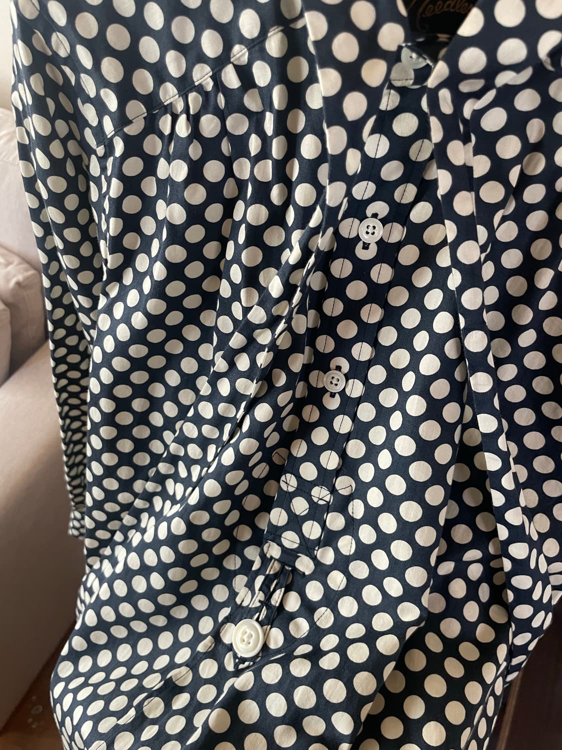 니들스 애스콧 도트 셔츠 상품이미지5