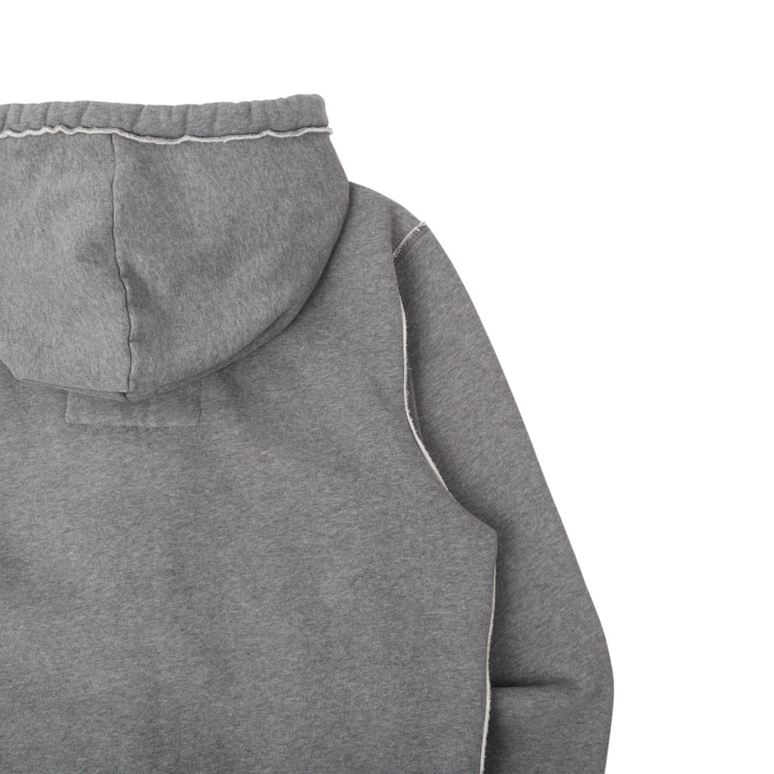 아베크롬비 그레이 아치 로고 헤비 후드집업 상품이미지6