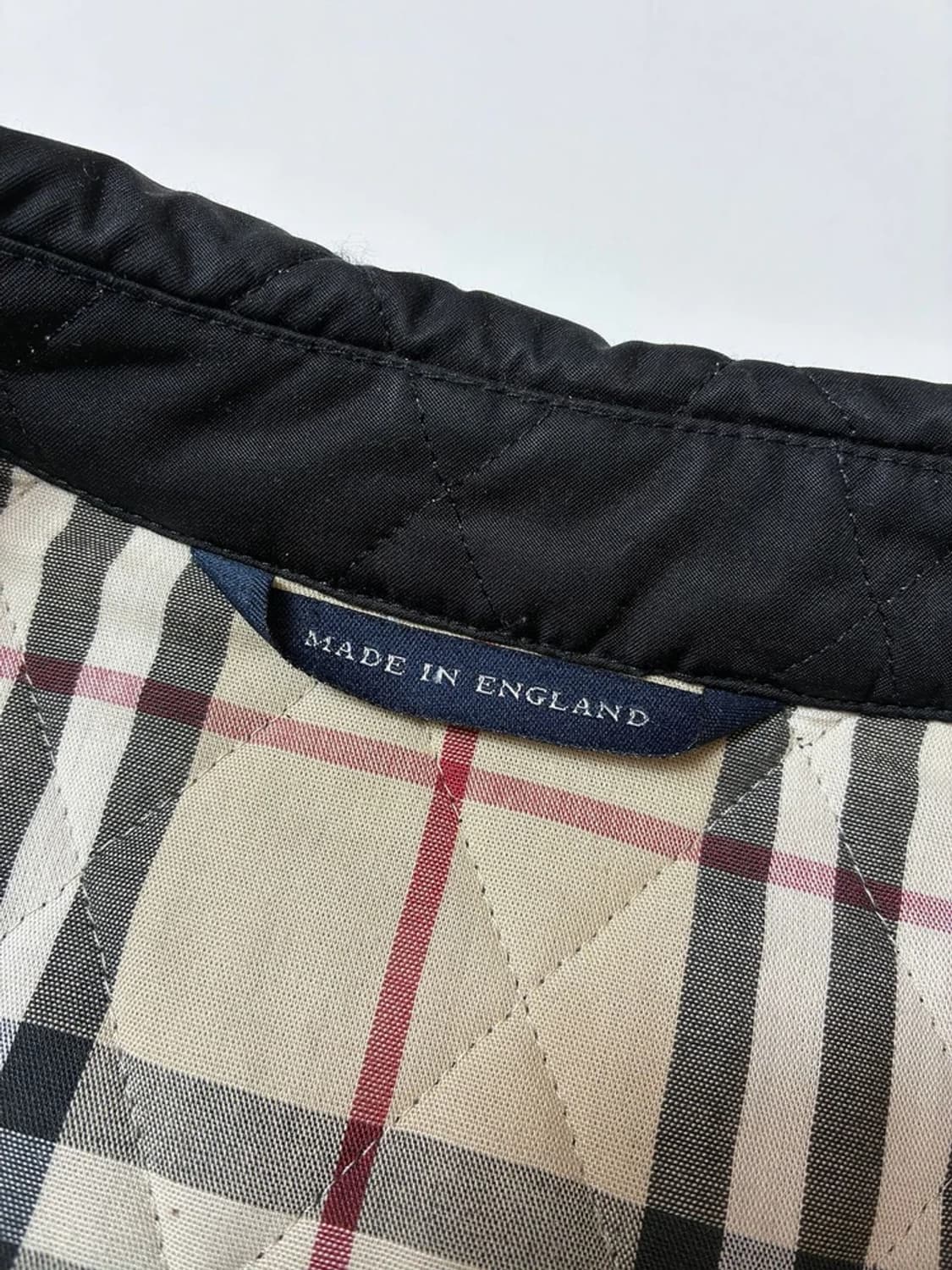 버버리 00's 체크 안감 퀼팅 자켓 PN8920 상품이미지6