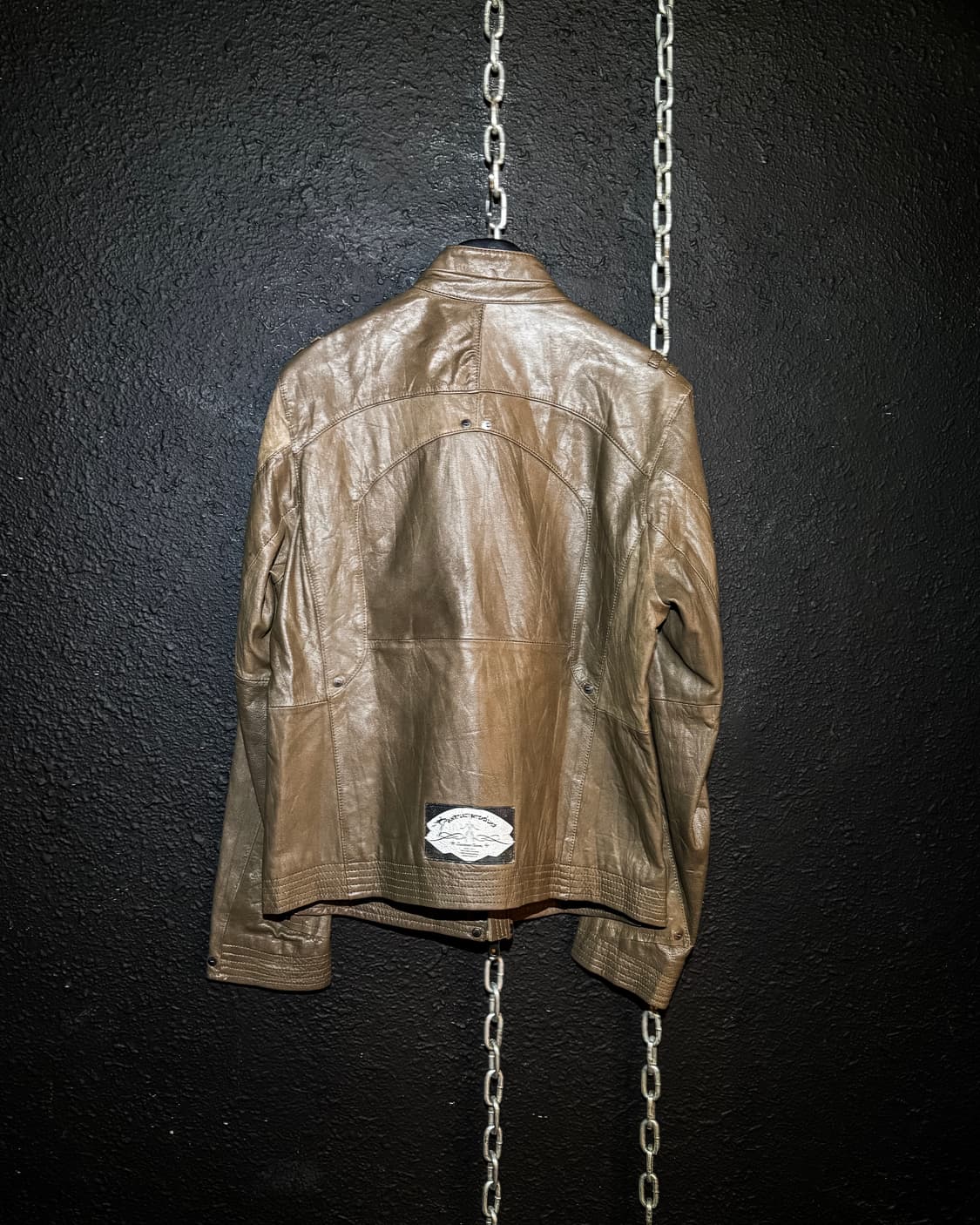 PPFM – Lamb Leather Stand-Collar Jacket  상품이미지6