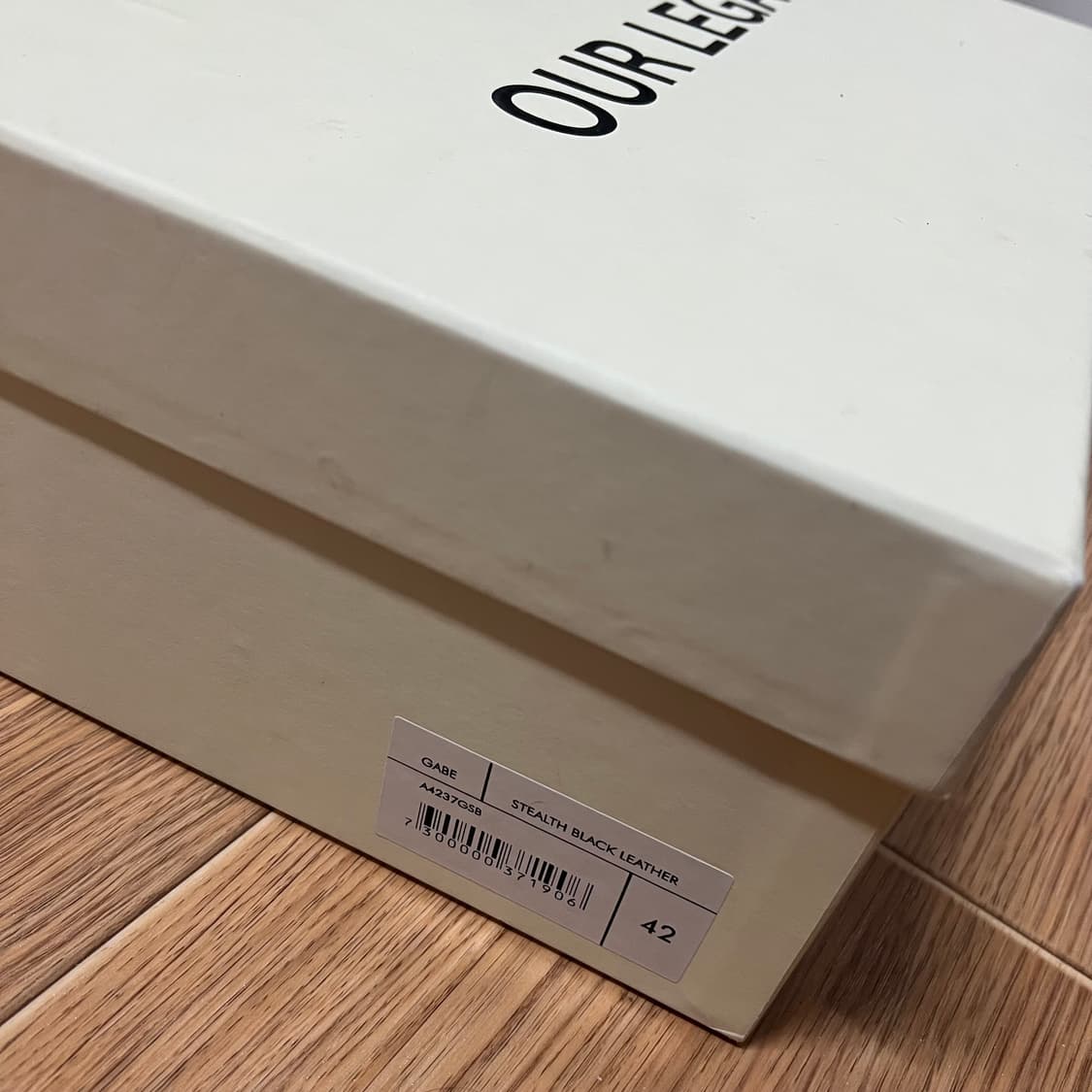 아워레가시 가베 스텔스블랙 42size 상품이미지4