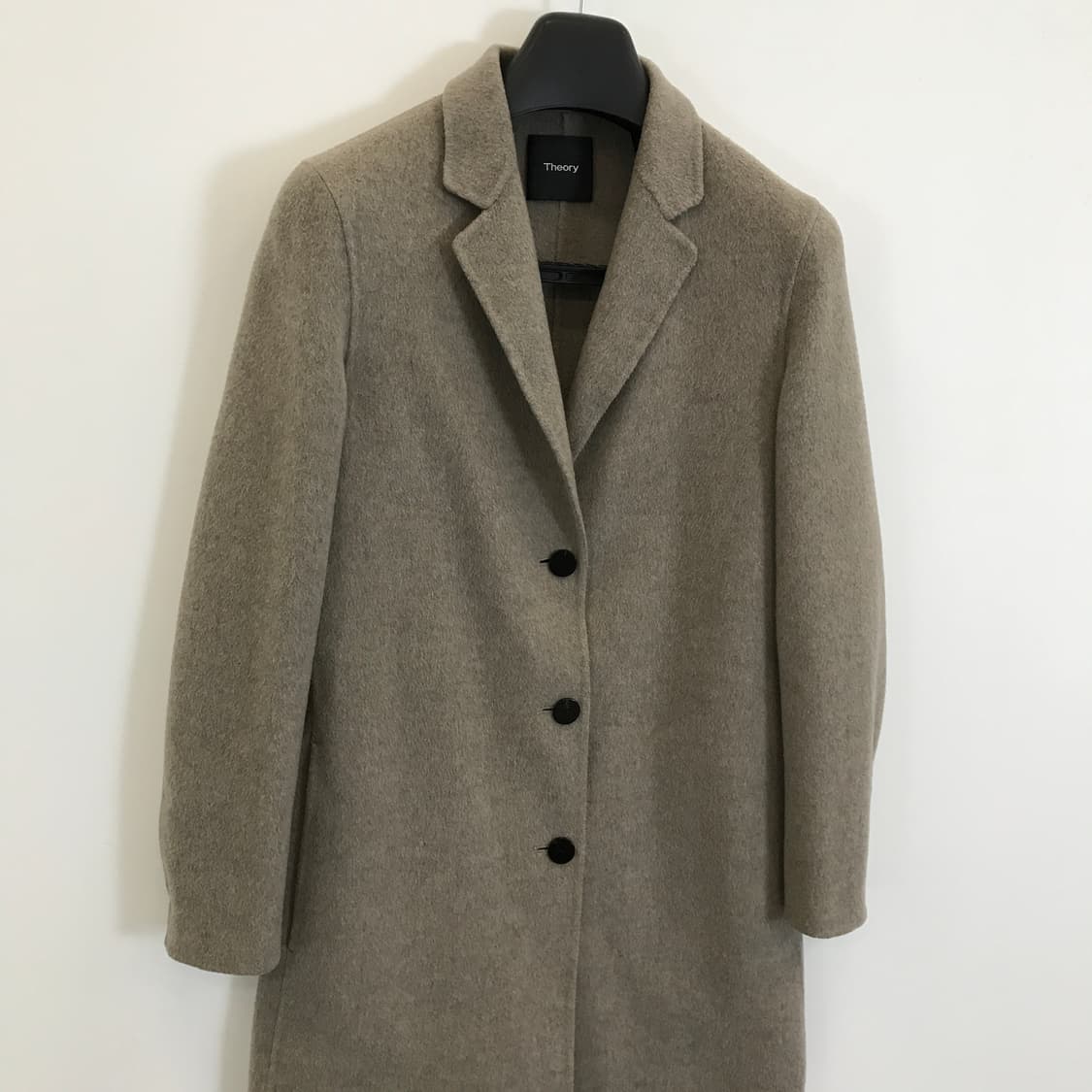 띠어리 울 캐시미어 싱글코트 [0사이즈] 상품이미지2